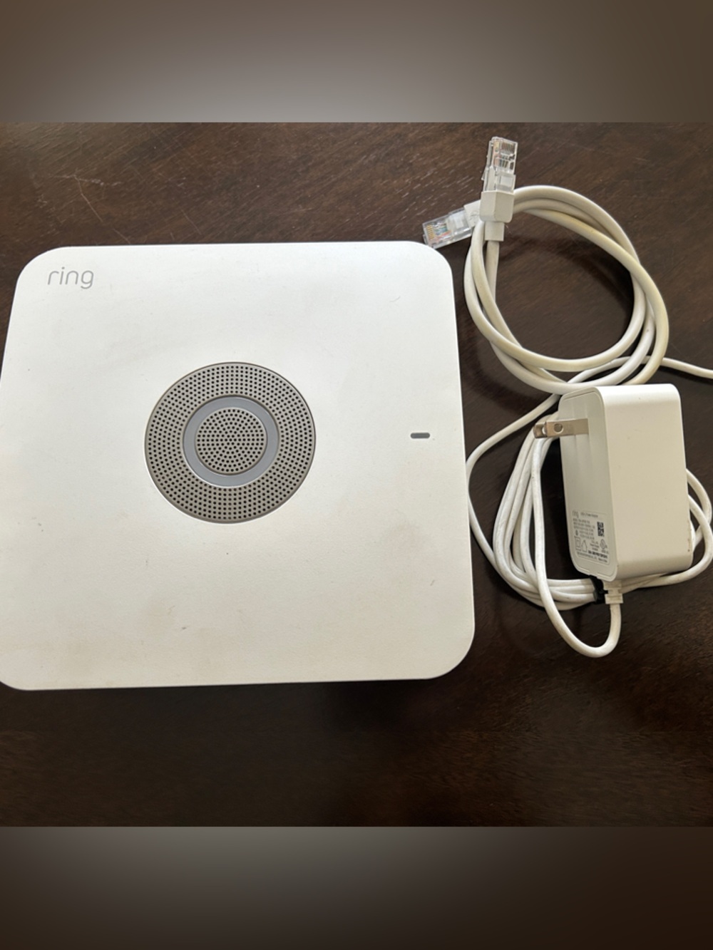 Ring White Alarm Pro Base Station Hub - White